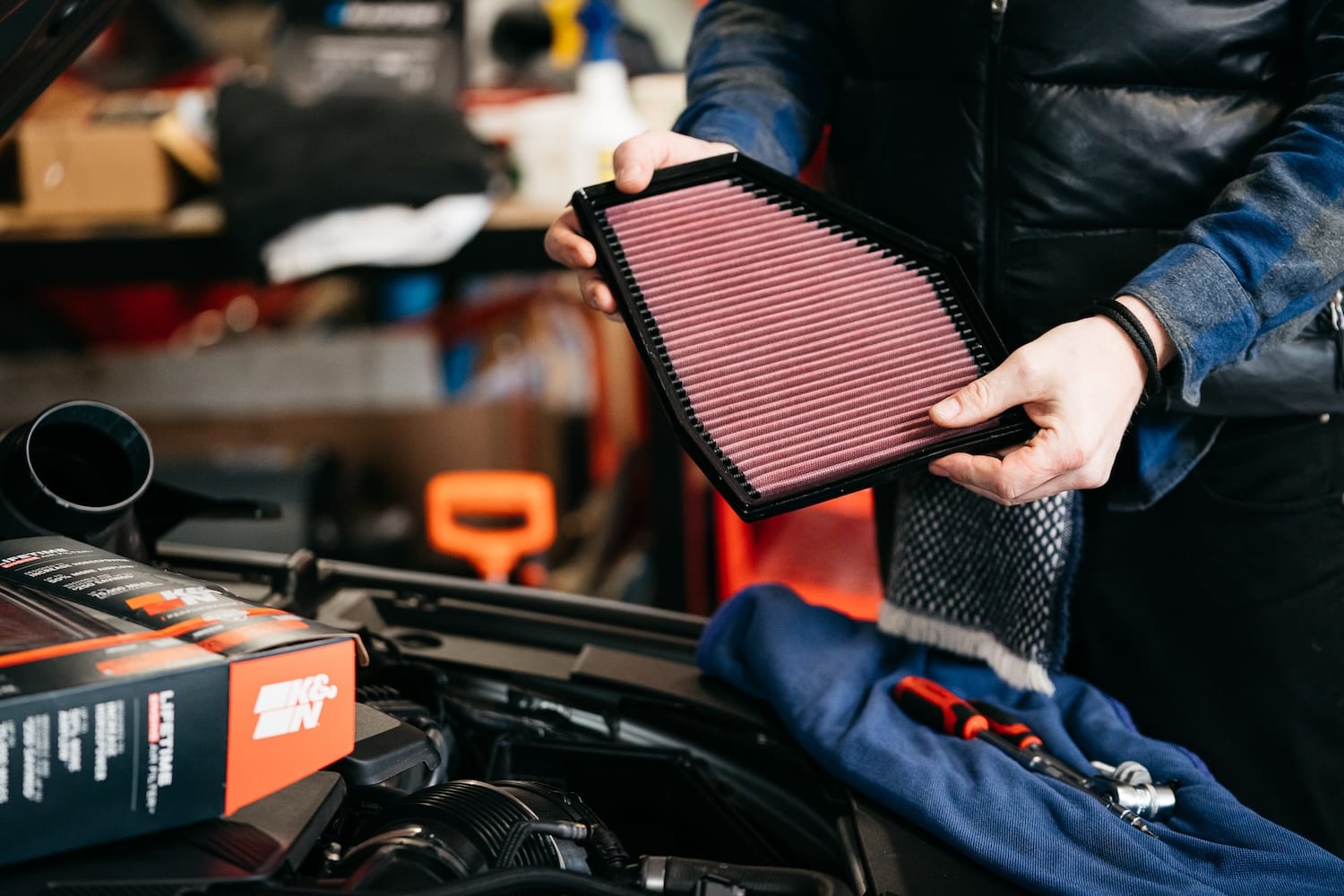 02 kn drop in air filter replacement i31fje