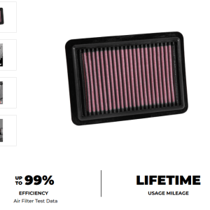 Lọc động cơ K&N 33-5027